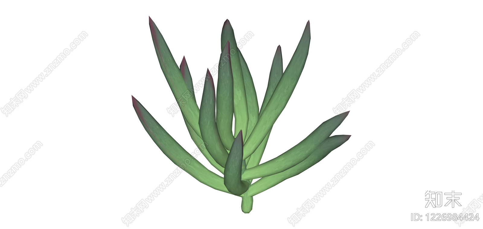 多肉植物组景SU模型下载【ID:1226984424】
