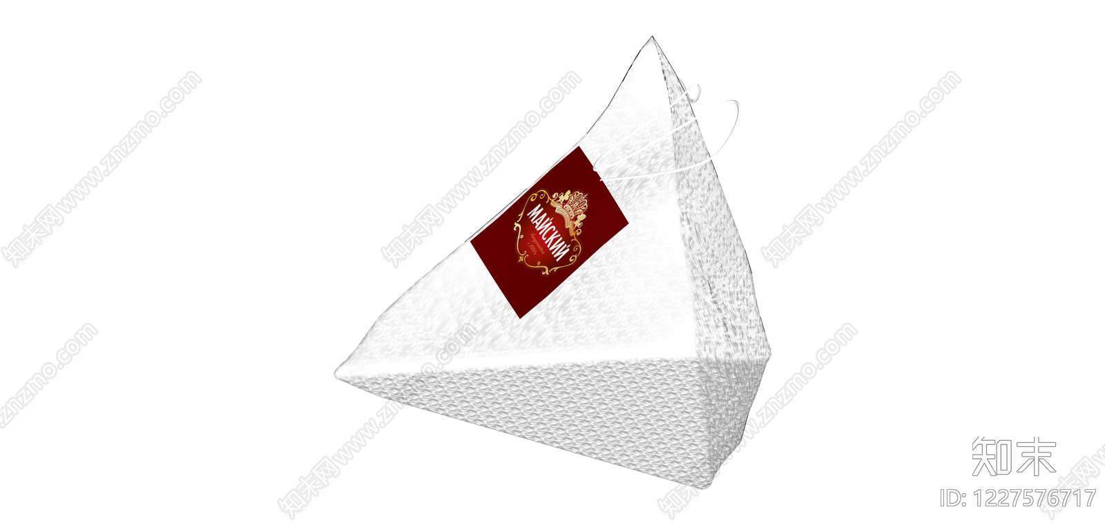 白色编织三角茶包SU模型下载【ID:1227576717】