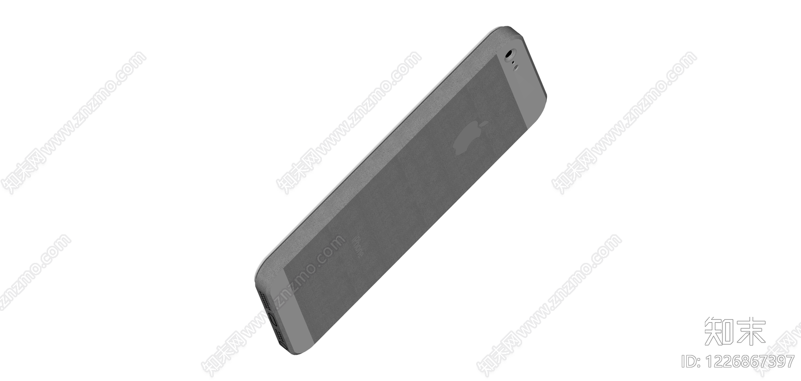 iPhone手机模型SU模型下载【ID:1226867397】