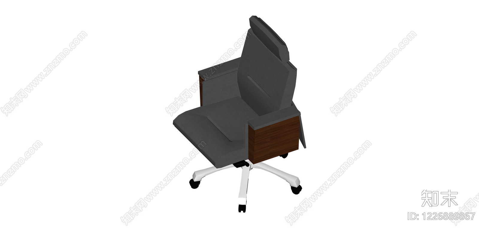 办公椅SU模型下载【ID:1226889867】