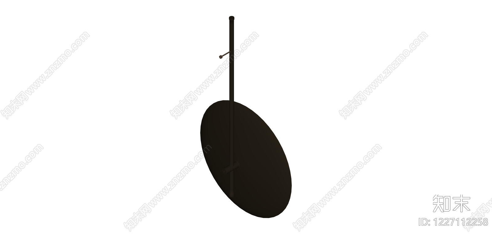 单面锣乐器模型SU模型下载【ID:1227112258】