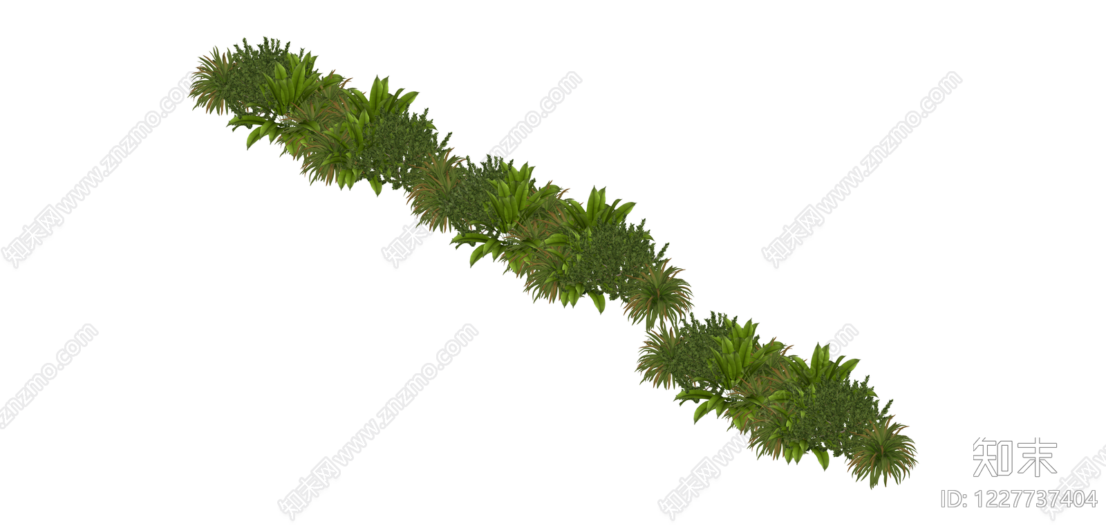 景观绿植组合带盆SU模型下载【ID:1227737404】