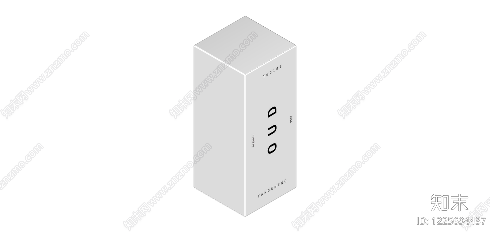 OUD香氛产品包装盒SU模型下载【ID:1225694437】