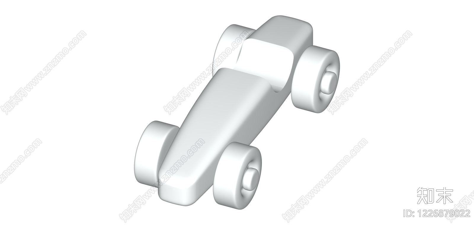 卡通风格玩具赛车SU模型下载【ID:1226879022】