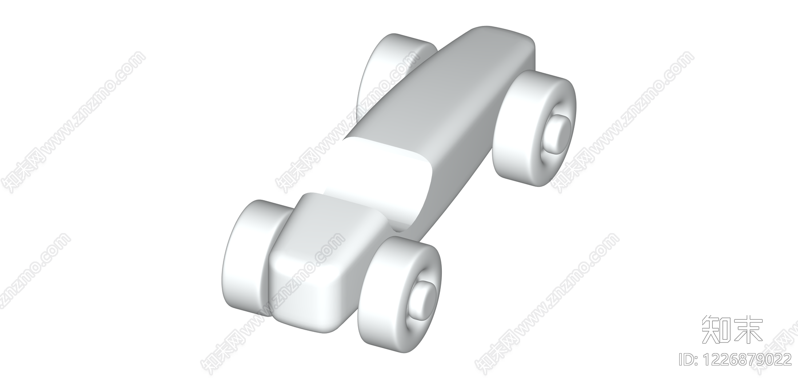 卡通风格玩具赛车SU模型下载【ID:1226879022】