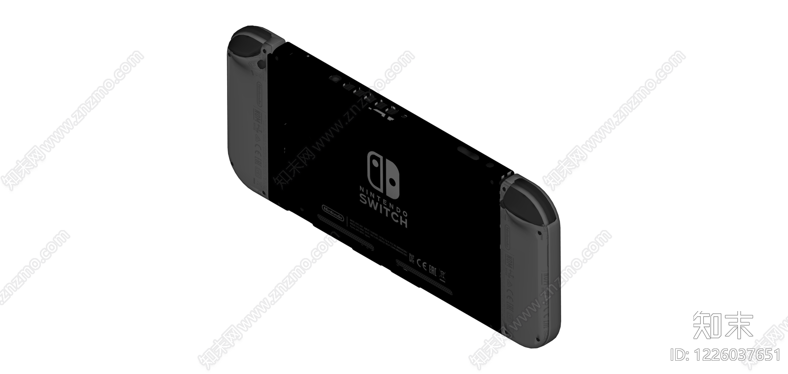 任天堂Switch游戏机SU模型下载【ID:1226037651】