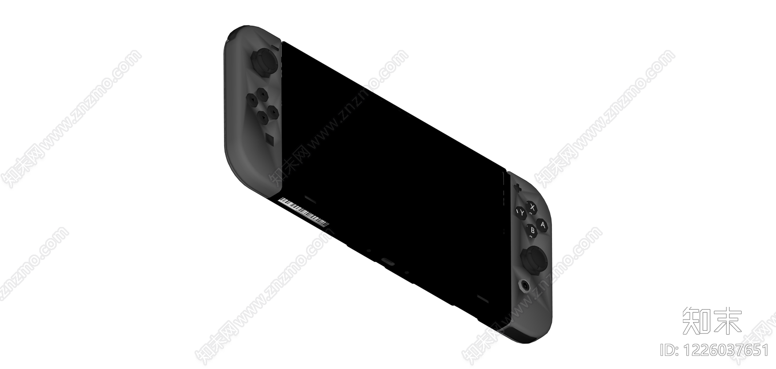 任天堂Switch游戏机SU模型下载【ID:1226037651】