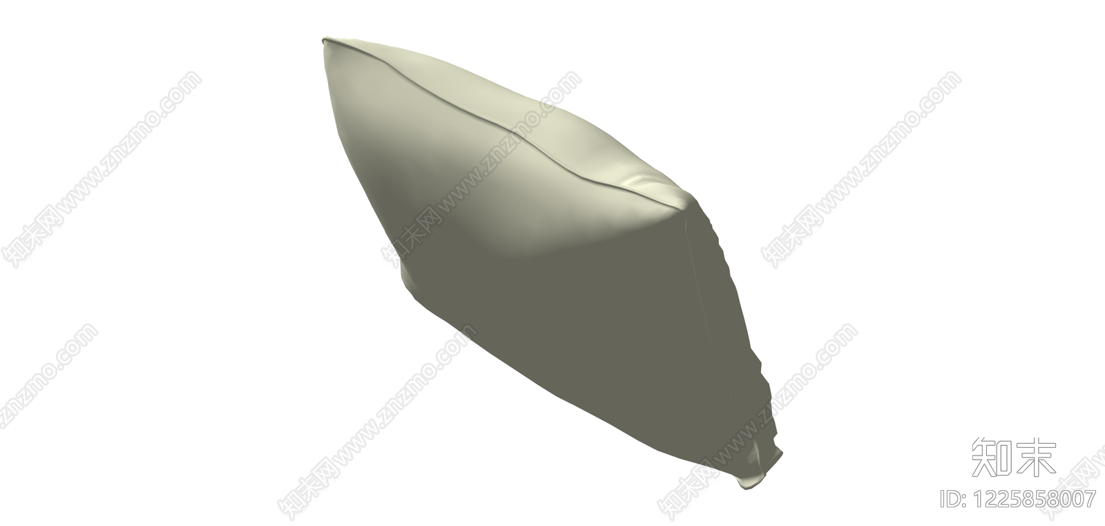 米色方形软枕SU模型下载【ID:1225858007】