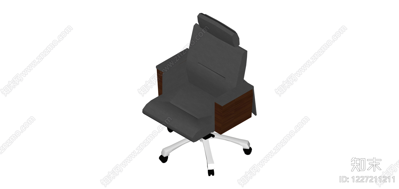 办公椅模型SU模型下载【ID:1227211211】