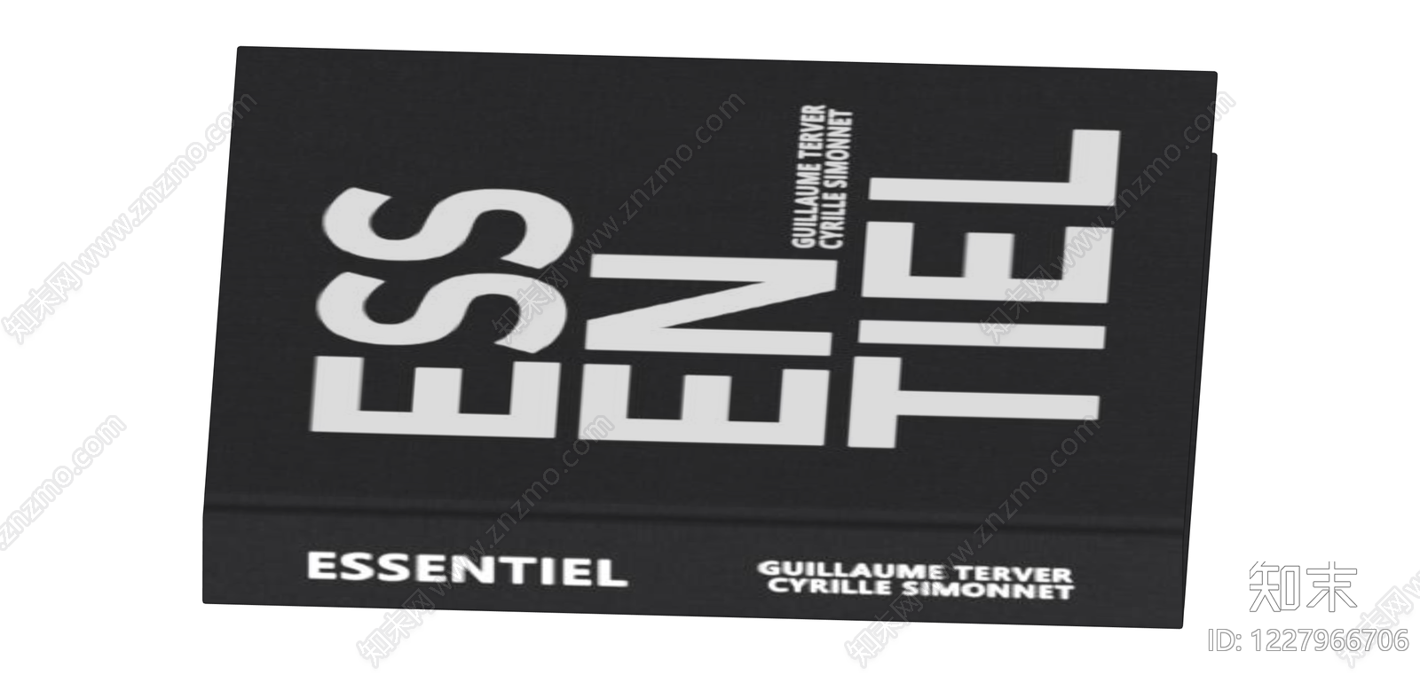 精装书籍《ESSENTIEL》SU模型下载【ID:1227966706】