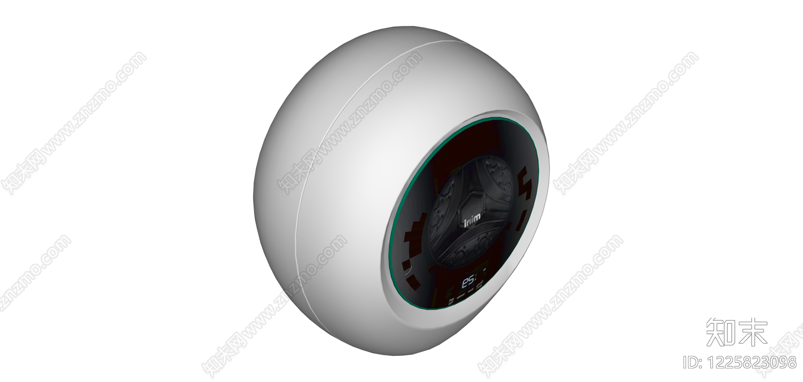 球形智能温控器SU模型下载【ID:1225823098】