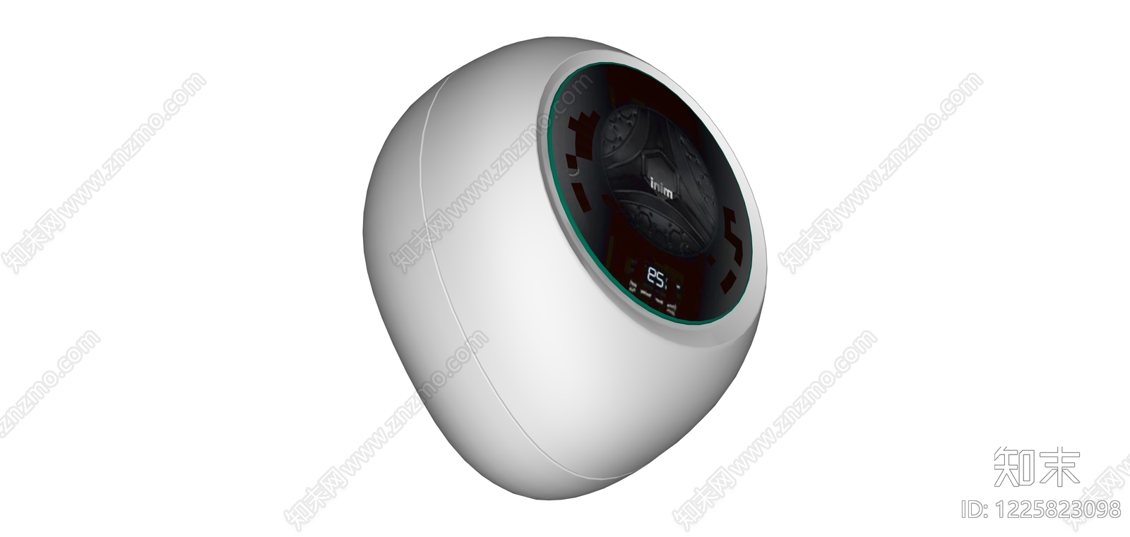 球形智能温控器SU模型下载【ID:1225823098】