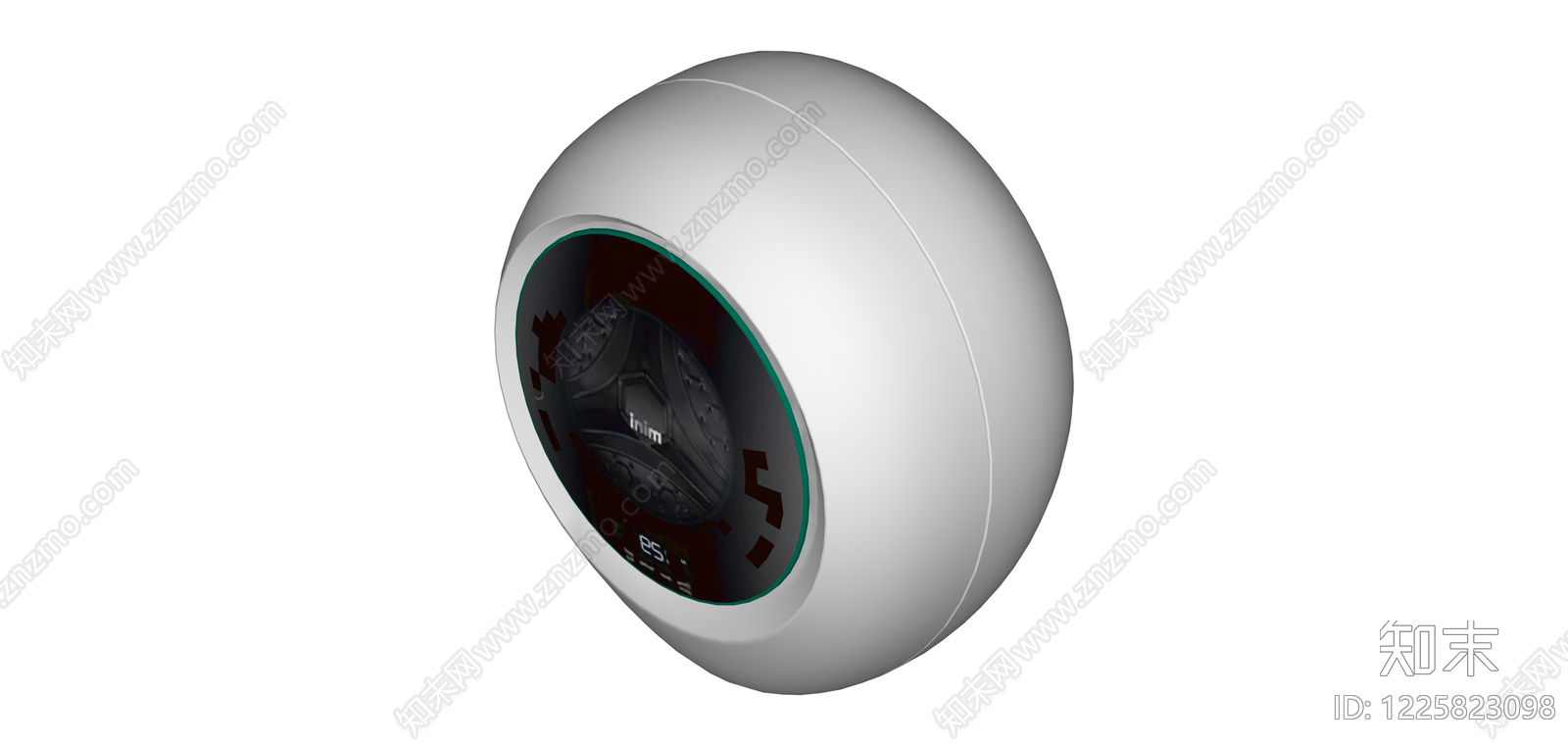球形智能温控器SU模型下载【ID:1225823098】