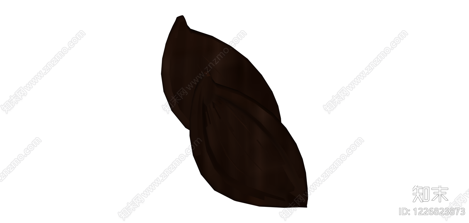 深色布艺软饰组件SU模型下载【ID:1226823873】