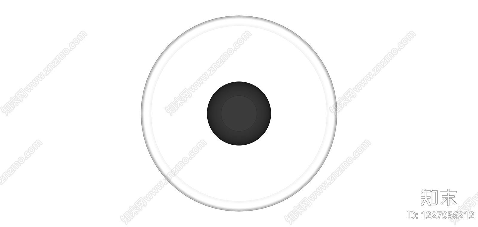 简约黑色吊灯SU模型下载【ID:1227956212】