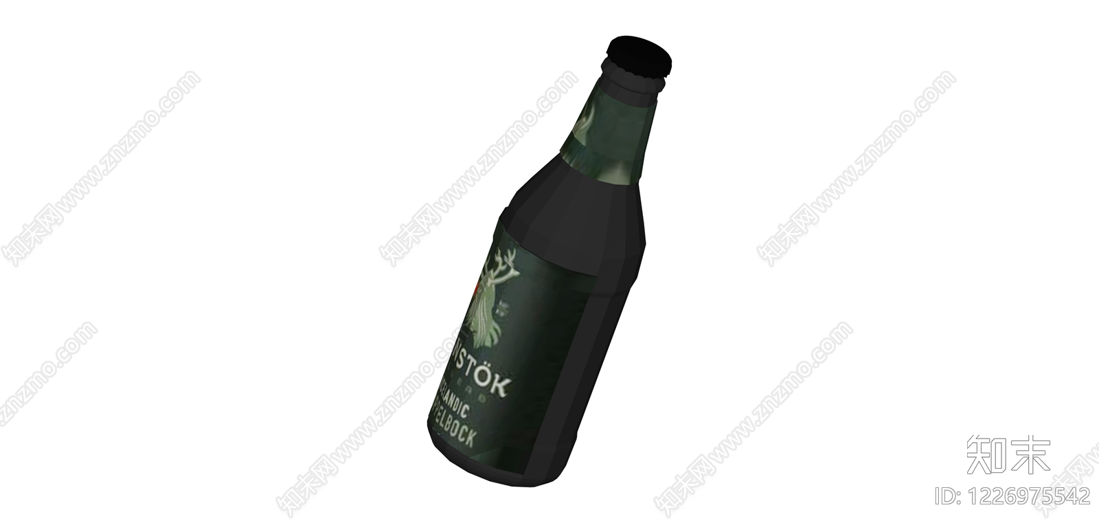 Einstök啤酒瓶模型SU模型下载【ID:1226975542】