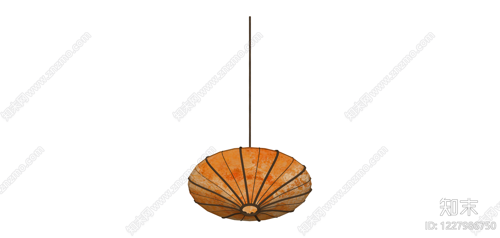 中式风格吊灯SU模型下载【ID:1227986750】