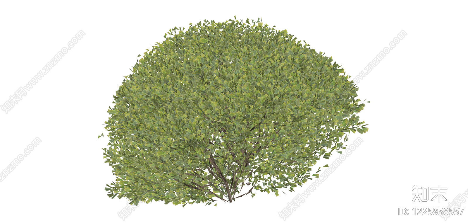 完整景观绿植灌木SU模型下载【ID:1225958557】
