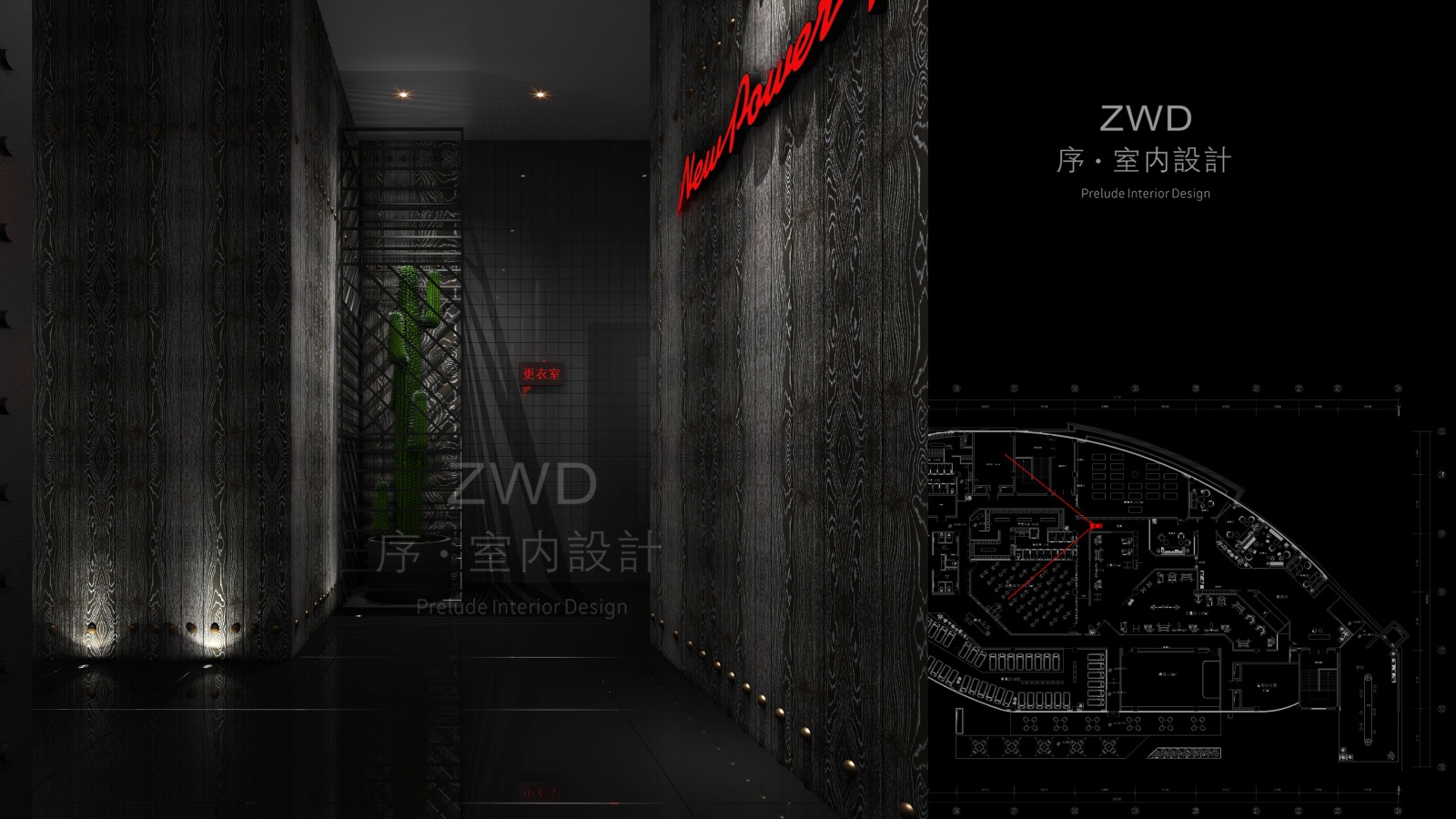 健身房cad施工图下载【ID:425622216】
