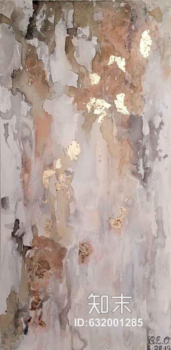 腐蚀生锈斑驳金属金箔贴图贴图下载【ID:632001285】