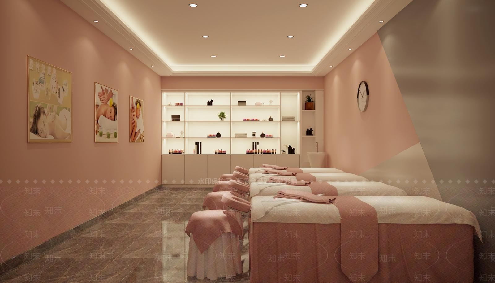现代美甲店3D模型下载【ID:234070075】