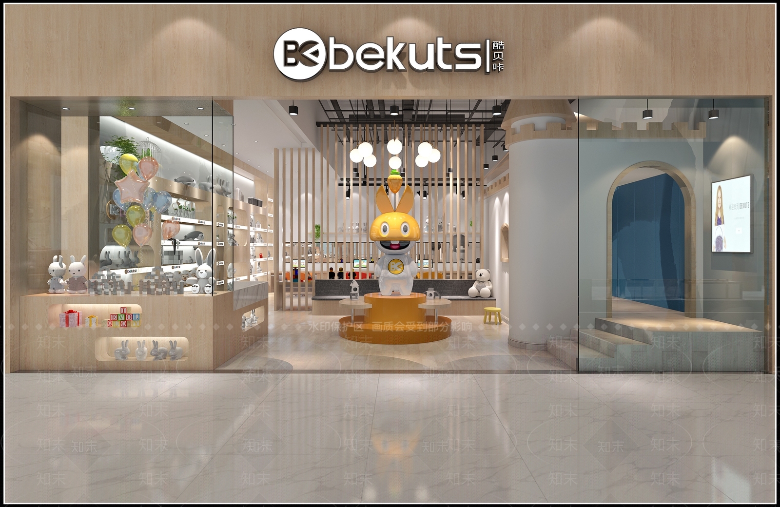 现代玩具店3D模型下载【ID:534441794】