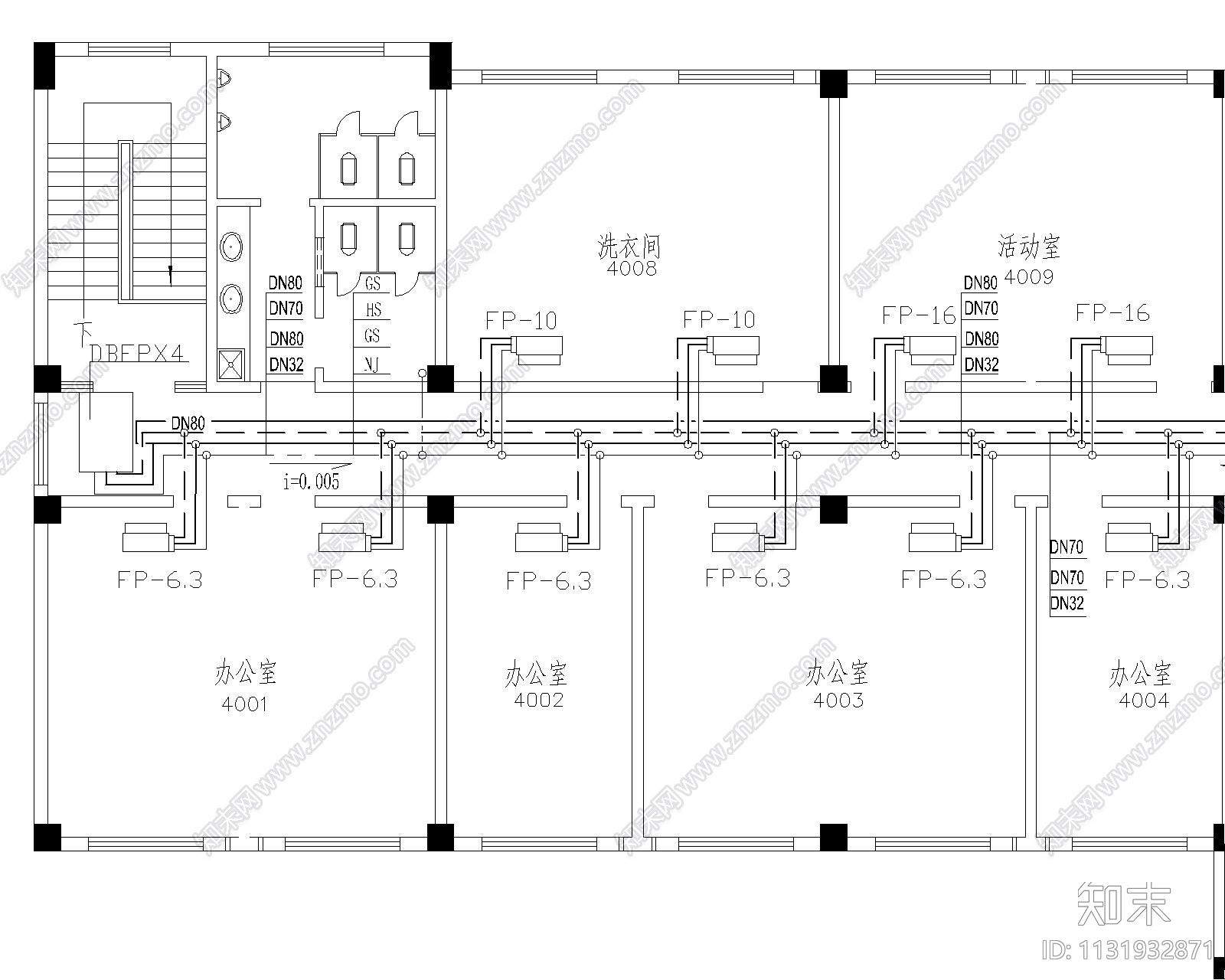 某综合办公楼全套空调设计施工图下载【ID:1131932871】