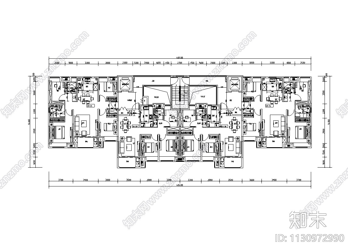2021年疫情后-华东上海标准化户型库CAD施工图下载【ID:1130972990】