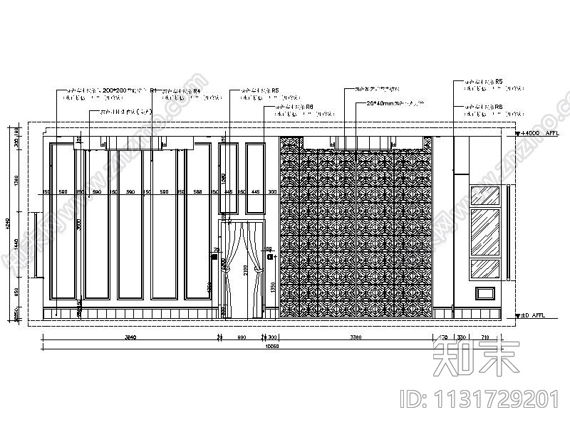 乌鲁木齐特色民族风情餐厅室内设计施工图（含实景图）cad施工图下载【ID:1131729201】