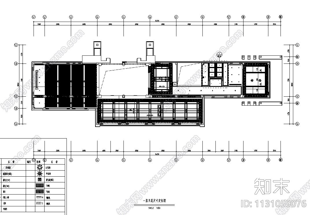 山东青岛1150㎡售楼处CAD施工图+效果图cad施工图下载【ID:1131059076】