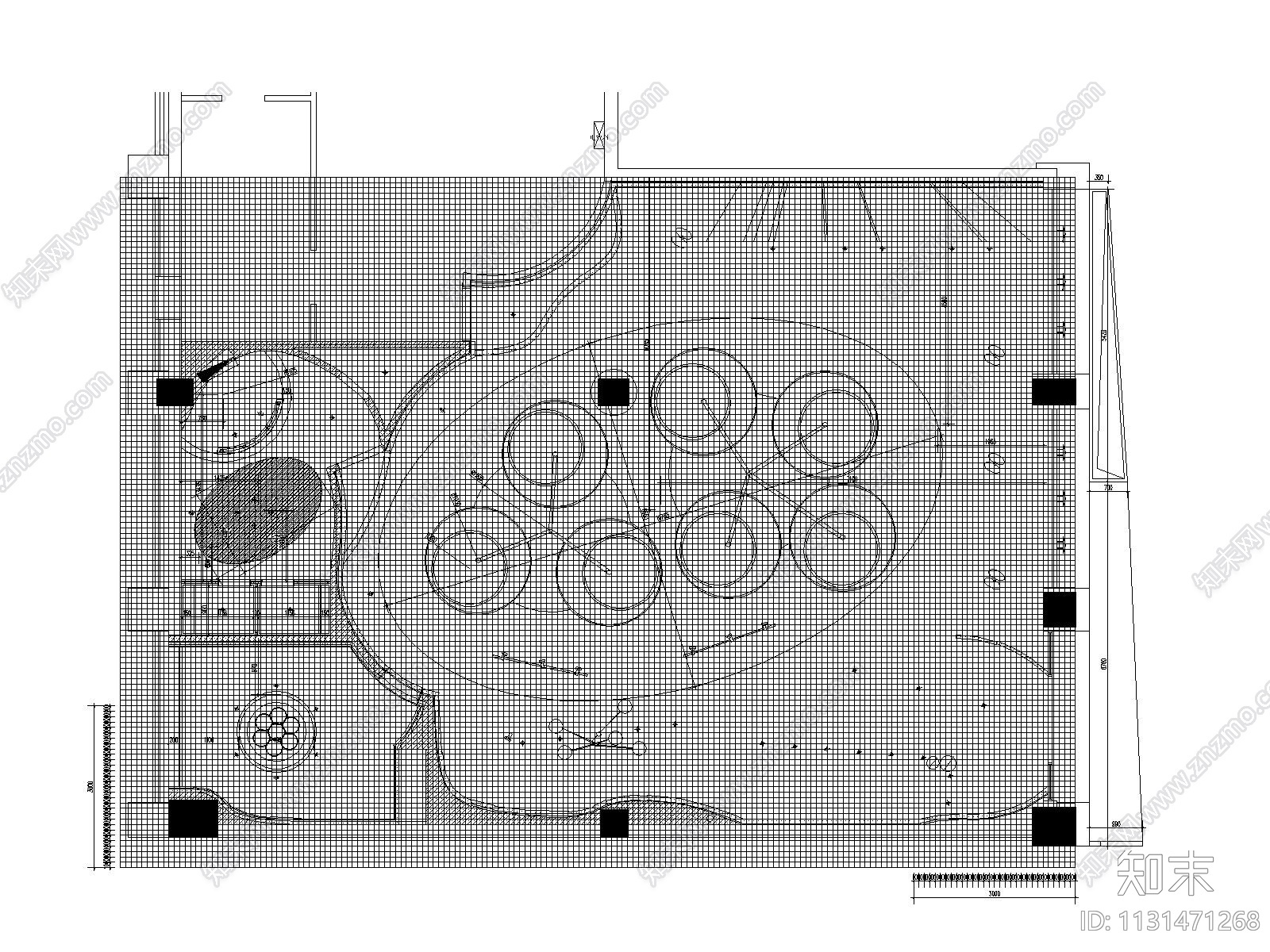无锡湖滨商业街椒艳干锅料理施工图+效果图cad施工图下载【ID:1131471268】