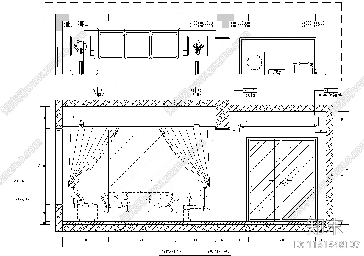 四川现代风格3层别墅CAD施工图+实景图cad施工图下载【ID:1131548107】