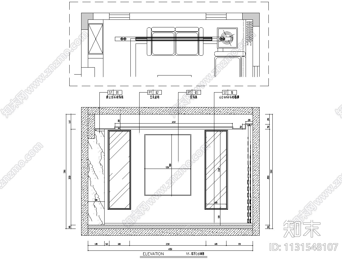 四川现代风格3层别墅CAD施工图+实景图cad施工图下载【ID:1131548107】