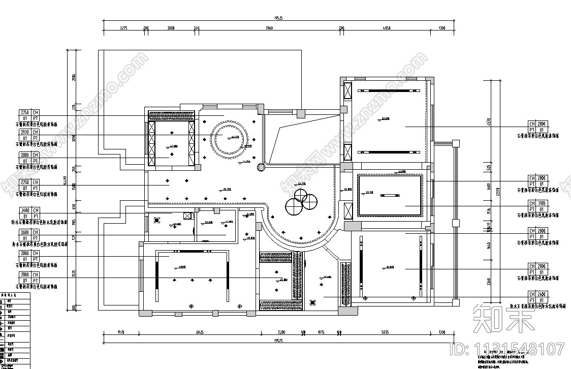 四川现代风格3层别墅CAD施工图+实景图cad施工图下载【ID:1131548107】