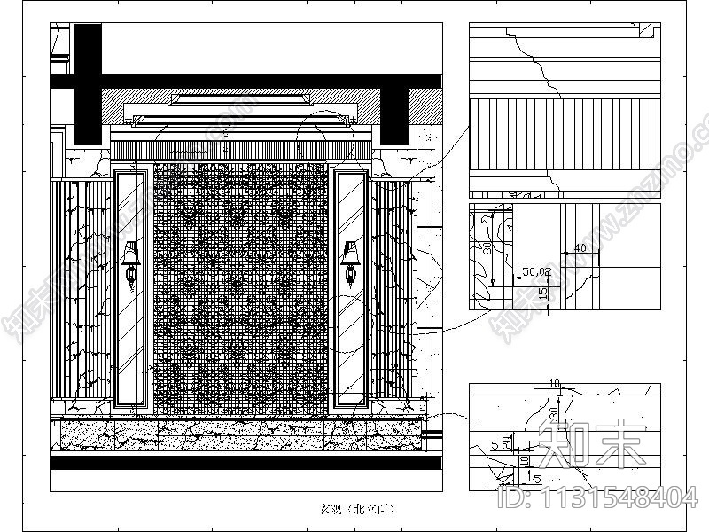 苏州新中式温馨别墅设计施工图（含效果图）cad施工图下载【ID:1131548404】