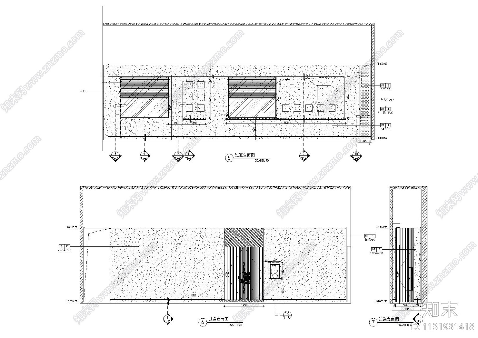 深圳中国杯帆船办公会所施工图_附效果图cad施工图下载【ID:1131931418】