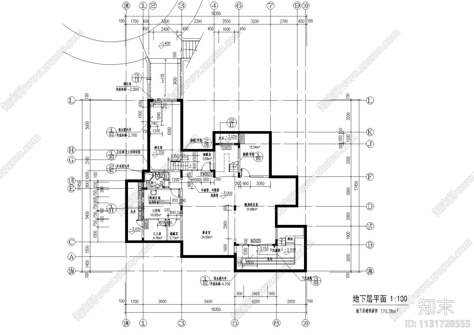 上海佘山宝石别墅二期规划与建筑设计图纸施工图下载【ID:1131728555】