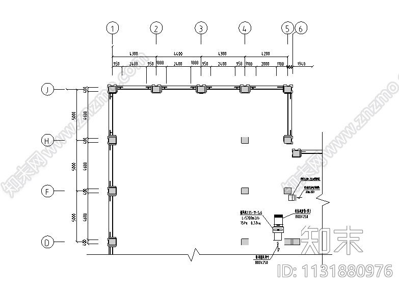 商务会所暖通施工图（管路、新风、排风、冷却水，安装剖面）施工图下载【ID:1131880976】