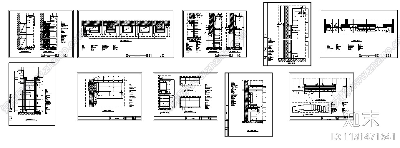 某1000平米中餐厅室内装修装饰设计竣工图（90张）cad施工图下载【ID:1131471641】