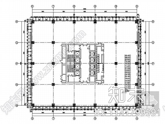 河北超高层框架结构幕墙商业综合体建筑施工图施工图下载【ID:1131799591】