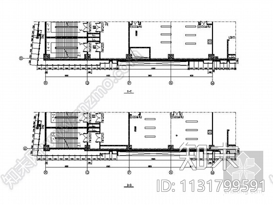 河北超高层框架结构幕墙商业综合体建筑施工图施工图下载【ID:1131799591】