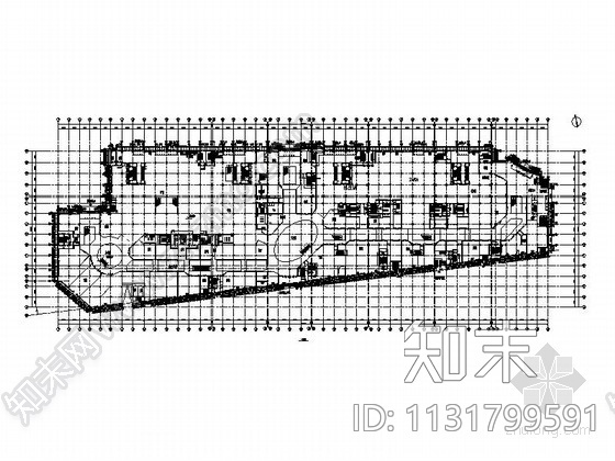 河北超高层框架结构幕墙商业综合体建筑施工图施工图下载【ID:1131799591】