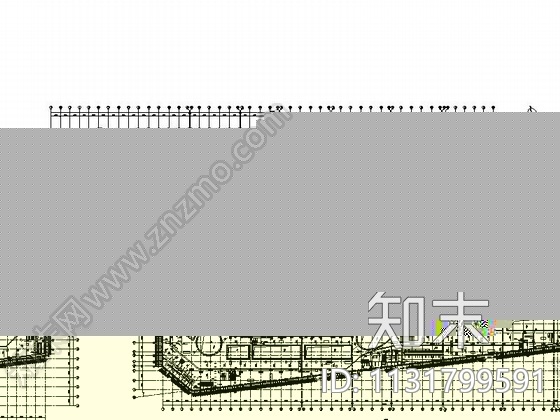 河北超高层框架结构幕墙商业综合体建筑施工图施工图下载【ID:1131799591】