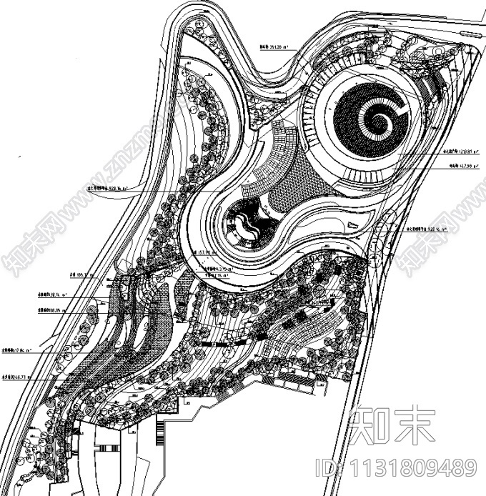 重庆“海绵城市”生态公园景观设计全套施工图（2017最新）施工图下载【ID:1131809489】