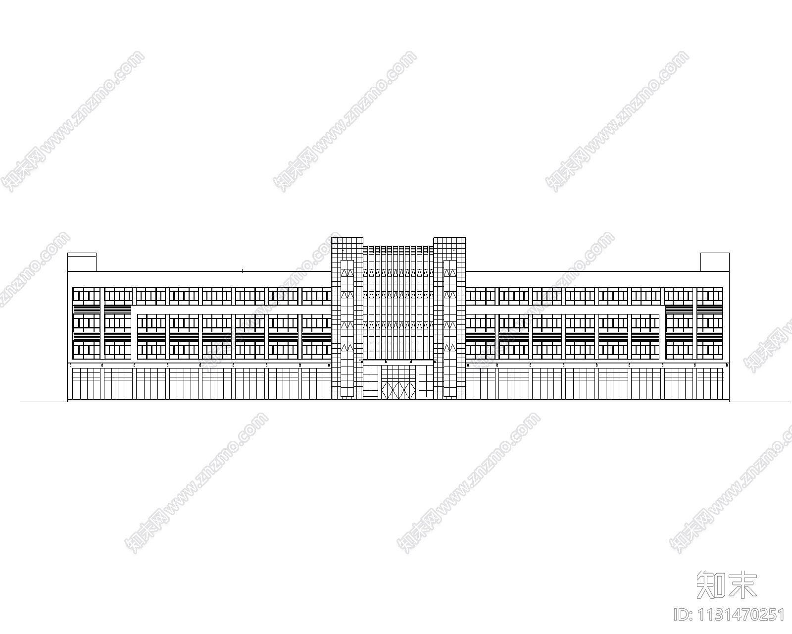 4层框架教学实训楼建筑结构图(部分SRC梁柱)施工图下载【ID:1131470251】