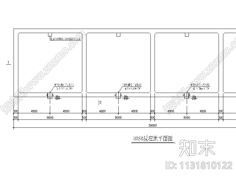大型食品厂5600吨污水处理工程—UASB反应池项目（CAD，11张）施工图下载【ID:1131810122】