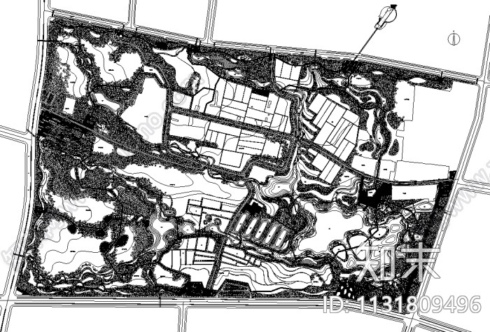 河北矿区改造生态湿地公园景观设计全套施工图（附实景图）施工图下载【ID:1131809496】