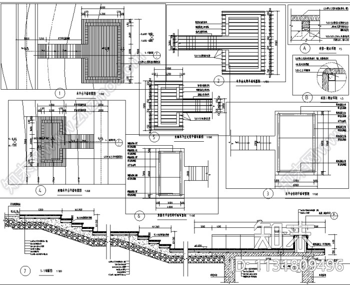 河北矿区改造生态湿地公园景观设计全套施工图（附实景图）施工图下载【ID:1131809496】