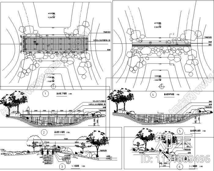 河北矿区改造生态湿地公园景观设计全套施工图（附实景图）施工图下载【ID:1131809496】