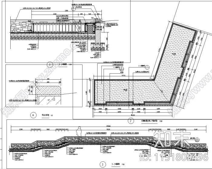 河北矿区改造生态湿地公园景观设计全套施工图（附实景图）施工图下载【ID:1131809496】